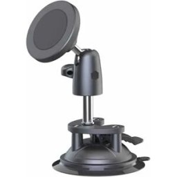 INF Support Téléphone Magnétique Universel Noir avec Ventouse Compatible avec iPhone 12-17
