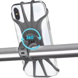 INF Support mobile pour vélo Gris