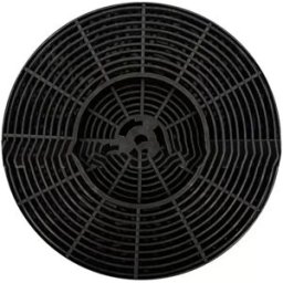 INF Lot de 2 filtres à charbon actif pour hotte de cuisine, ABS noir, 17.5cm x 17.5cm - Insert réutilisable pour hotte