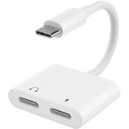 INF Adaptateur USB-C pour écouteurs et chargeur