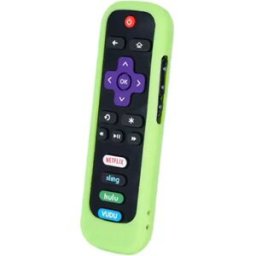 INF Étui de protection en silicone compatible avec la télécommande TCL Roku 280 - Antichoc et antidérapant Vert
