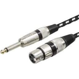 INF Câble Microphone 6.5mm vers XLR Femelle - Connectez Amplificateurs, Mixeurs et Équipements Audio 5 m