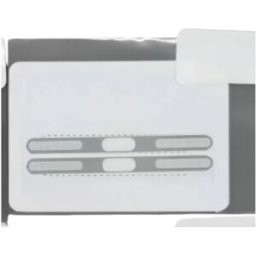 INF Autocollant Métallique Anti-Poussière compatible avec iPhone 17 Pro - Lot de 2 Argent