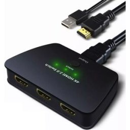 INF Commutateur HDMI 3x1 avec HDR 3D 4K
