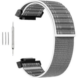 INF Bracelet en nylon pour Casio G-SHOCK GA110/700/DW-5600/5610 Wave Gris