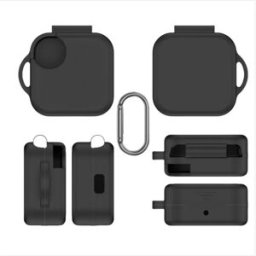 INF Étui de protection en silicone pour écouteurs Bluetooth compatible with Buds Pro2/2plus/2 Le noir