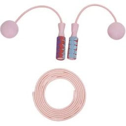 INF Corde à sauter 2-en-1 filaire et sans fil - TPE léger, longueur réglable avec boules lestées sans corde pour cardio à