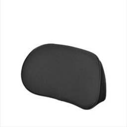 INF Support Lombaire Voiture : Coussin de Dos Mince, Doux et Respirant en Coton Latex Le noir