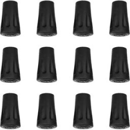 INF Pieds en caoutchouc pour bâtons de marche, pack de 12