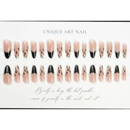 INF Patchs à Ongles Longs Imprimé Léopard Français - Look Qualité Salon