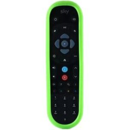 INF Housse de Télécommande en Silicone Compatible avec SKY Version Anglaise - Antichoc, Antidérapante Vert