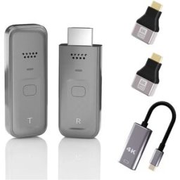 INF Kit Émetteur et Récepteur Vidéo HDMI Sans Fil 1080P - Plug & Play avec Adaptateurs