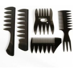 INF Ensemble de peignes de coiffure 5 pièces