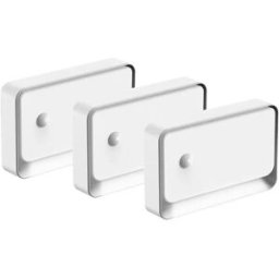 INF Lot de 3 Veilleuses Magnétiques à Détecteur de Mouvement - Blanc Chaud, Compatible avec Huawei, Samsung, APPLE, Garmin