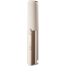 INF Fer à lisser sans fil LCD numérique - 7 positions de température, recharge USB-C rapide, huile intégrée et power bank Beige