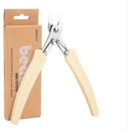 INF Pince améliorée pour retirer les strass de nail art - Blanche, Acier inoxydable