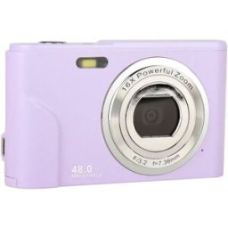 INF Appareil photo numérique 1080P 48 mégapixels Caméra Vlogging avec zoom 16X