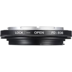 INF Adaptateur Macro FD-EOS Métal pour Objectif Canon FD vers Canon EOS (Monture EF)