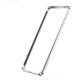 INF Boîtier de protection en alliage d'aluminium pour iPhone 16 Pro Max Argent