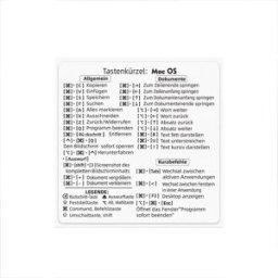 INF Autocollants de Raccourcis Clavier Allemands pour Mac OS/Windows/Excel - Augmentez Votre Productivité