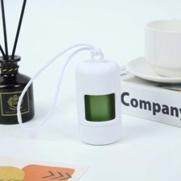 INF Distributeur Portable de Sacs à Déjections Canines avec Sacs Biodégradables - Solution Pratique pour les Déchets Animaux Blanc