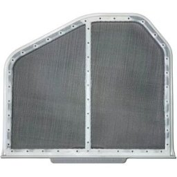 INF Filtre à peluches pour sèche-linge/lave-linge - ABS gris avec coton filtrant, installation facile, capture efficace