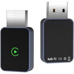 INF Adaptateur CarPlay Sans Fil : Convertisseur Filaire vers Sans Fil avec Bluetooth 5.3 Bleu