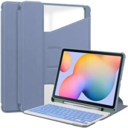 INF Étui Clavier Bluetooth Rotatif à 360° Compatible avec Lenovo Tab M11/Xiaoxin Pad 2024 (avec emplacement pour stylet)