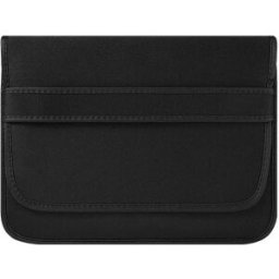 INF Housse de protection simple à rabat pour ordinateur portable 13 pouces - Néoprène noir