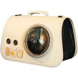 INF Sac à dos transporteur capsule spatiale pour animaux – Ventilation sur trois côtés respirante, hublot teinté, sac de voyage