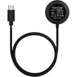 INF Chargeur magnétique rond compatible avec Samsung Watch - 2.5w Type-C portable noir