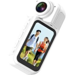 INF Mini Caméra d'Action Portable 2.7K avec Rotation à 180° - Idéale pour le Cyclisme et l'Extérieur
