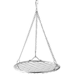 INF Balançoire suspendue en acier inoxydable pour oiseaux - Accessoire sûr et amusant pour cage