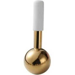 INF Marteau de massage facial en acier inoxydable 304 - Cuillère glacée rafraîchissante pour lifting, resserrement des pores et Or