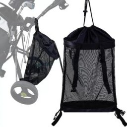 INF Sac de rangement pour chariot de golf - Tissu Oxford et organisateur en maille