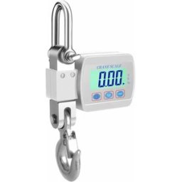 INF Balance de grue numérique 300 kg - Balance suspendue robuste avec écran LCD Blanc
