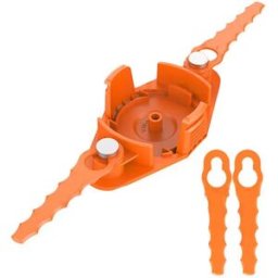 INF Kit de remplacement de tête de coupe-bordure WORX WG150 : 1 tête de coupe + 2 lames en nylon Paquet de 2