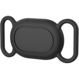 INF Étui de Protection en Silicone compatible avec Xiaomi - Housse Étanche pour Traceur pour Animaux, Anti-Perte, Ajustement Le noir
