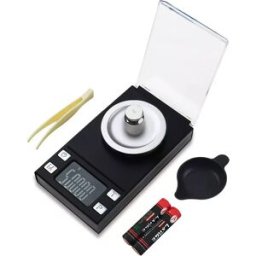 INF Mini balance numérique au format de poche 50 g / 0,001 g