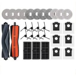 INF Kit d'accessoires pour aspirateur robot - Compatible avec Dreame X40 Series - Brosse, Filtre, Mop et Sac à poussière