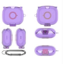 INF Étui de protection en TPU pour écouteurs Bluetooth de sport Beats Powerbeats Pro 2 - Protection intégrale Violet