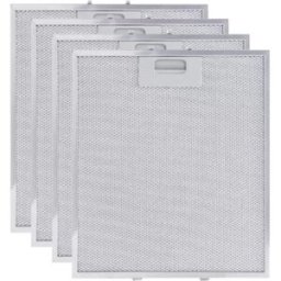 INF Lot de 4 filtres à graisse de hotte de remplacement compatibles avec Whirlpool, Ikea, Jenn Air W10169961A