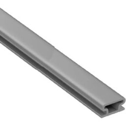 INF Lot de 2 joint de porte profilé en I en mousse EPDM 1m – Autocollant, acoustique, anti-poussière et étanche Gris
