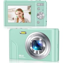 INF Appareil photo numérique 1080P 48 mégapixels Caméra Vlogging avec zoom 16X