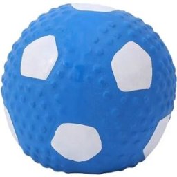 INF Petit ballon de football en latex pour chien - Jouet à mâcher interactif