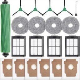 INF Kit d'accessoires de remplacement compatibles avec iRobot Roomba Plus 405/505 Combo