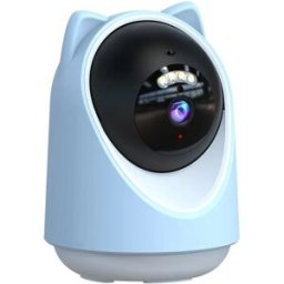 INF Caméra IA pour animaux de compagnie avec pointeur laser - Blanc: Jouet et moniteur intelligent à distance pour chat