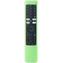 INF Housse de protection en silicone compatible avec la télécommande Xiaomi XMRM-ML 4K QLED Q2 50in 55in 65in TV Vert