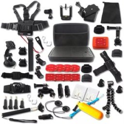 INF Kit d'accessoires pour GoPro Hero - 50 pièces