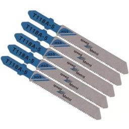 INF Lames de scie sauteuse pour le travail du bois - Ensemble de 5 pièces